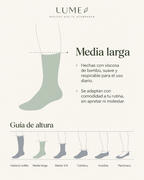 Medias Largas Bambú Lume