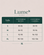 Guía de talles LUME