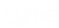Lume logo blanco